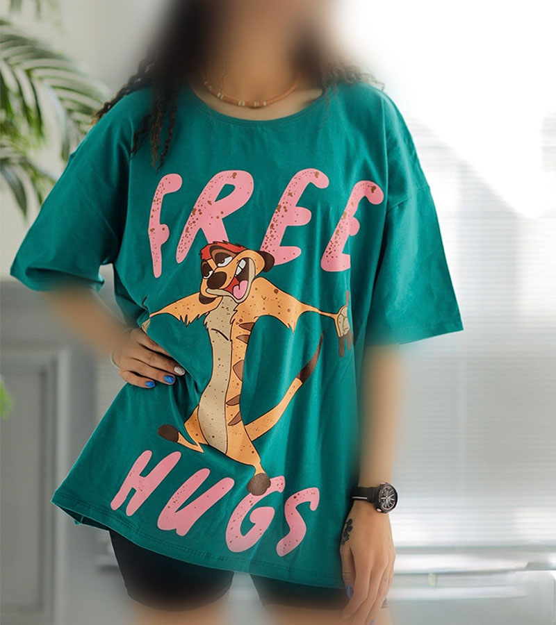 تیشرت لانگ کد 508